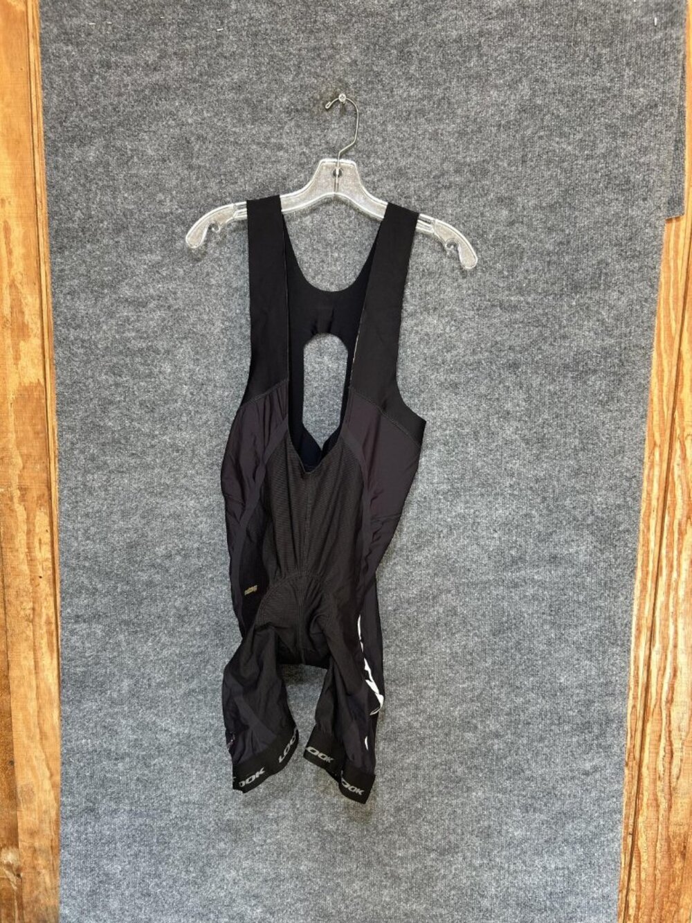 Look Cycling Bib Shorts Mens Large Black Padded Chamois 10.5 Inseam Bike Italy